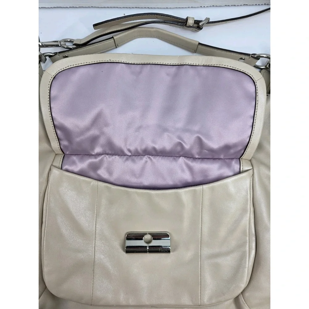 Coach Kristin Large Hobo Shoulder‎ Bag In Champagne A1376-F22309